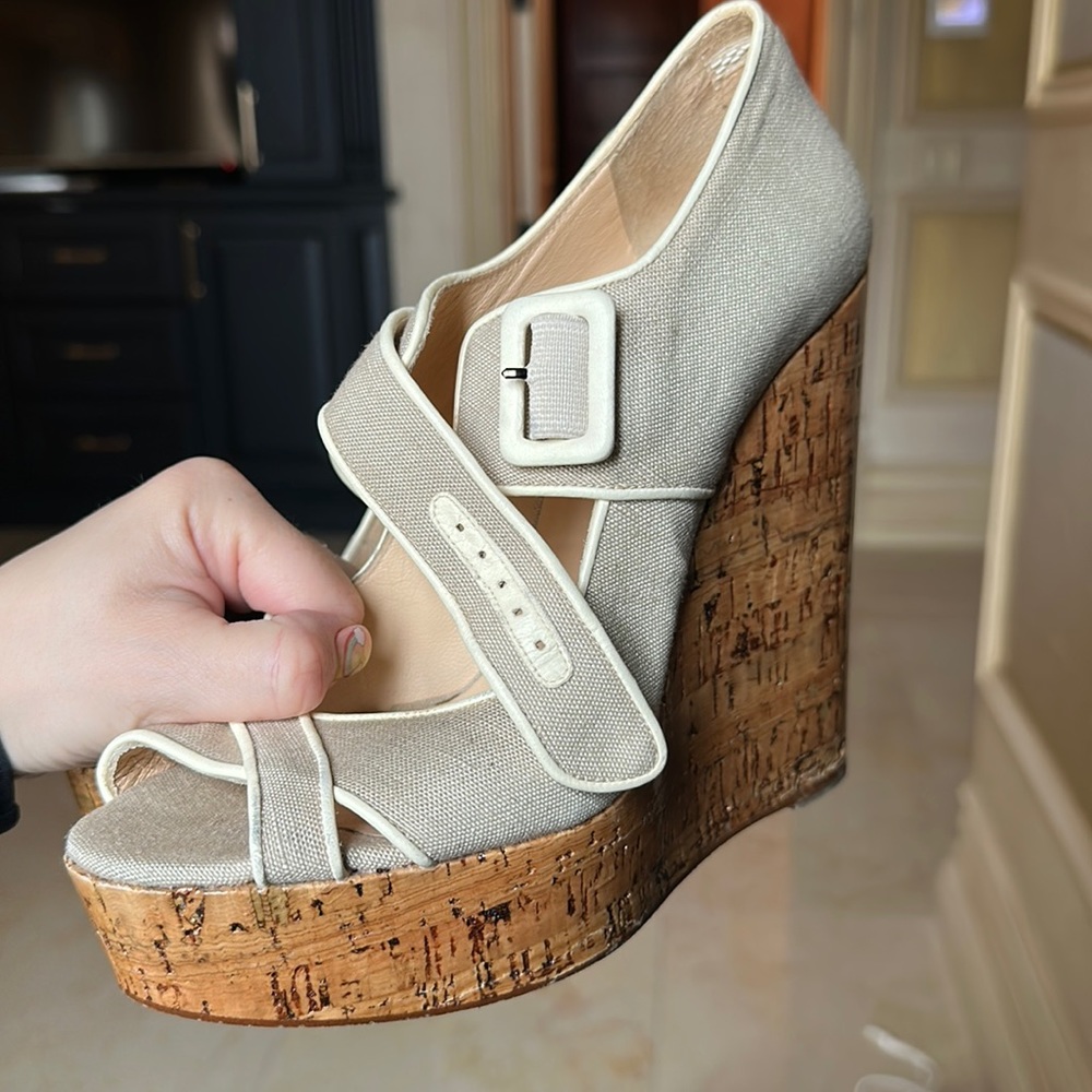 Christian Louboutin wedges